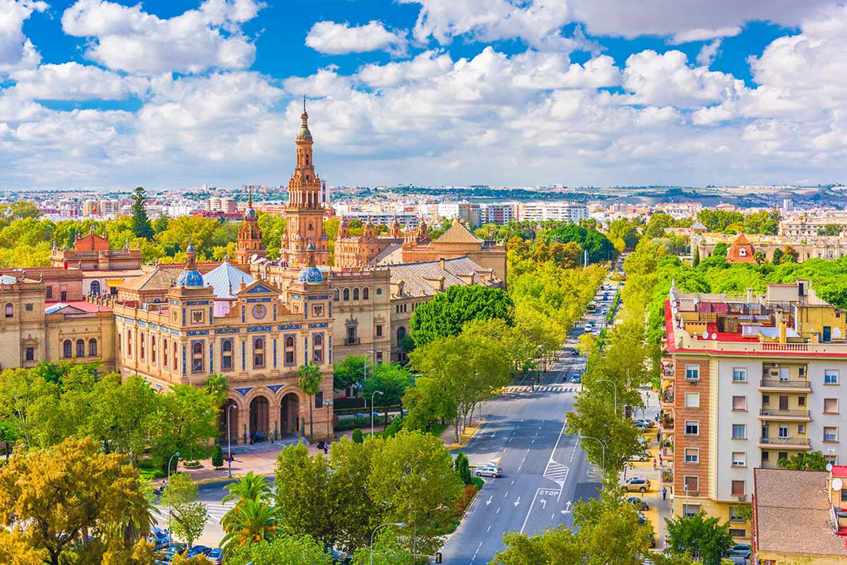 Seville, Spain cityscape